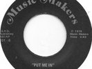 MUSIC MAKERS Put Me In/Save The Children black gospel doo wop soul 45 HEAR