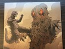 Godzilla vs Hedorah 1971 Score Limited Multi Color Swirl Vinyl LP See Descrip
