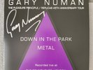 Gary Numan Down In The Park/Metal Roundhouse Live Vinyl Ltd 2000 Signed...