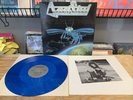 AGENT STEEL - MAD LOCUST RISING (1986 COMBAT RECORDS, MX 8080) Blue Vinyl Record