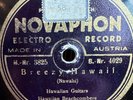 HAWAIIAN BEACHCOMBERS BENNY NAWAHI NOVAPHON 4029 HAWAIIAN 78 rpm E- *HEAR*