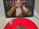 Epidemic Decameron Color Lp Red Metal Blade Reissue Slayer, Demolition Hammer