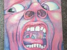 IN THE THE COURT OF THE  KING CRIMSON KING UK  LP A3/B3 PINK RIM PORKY PECKO CUT