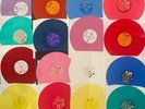 16x 12“  Mint- House, Techno, Trance, Electro, Acid, Rave Bunt Deko Farbig Set 1
