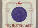 ELVIS PRESLEY-MY BABY LEFT ME-ORG UK GOLD LETTERING HIS MASTER'S VOICE 7