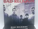 New Bad Religion Stranger Than Fiction SIGNED Black Color Vinyl LP RECORD