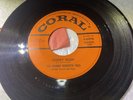 Rockabilly 45 Johnny Burnette  Trio Train Kept A-Rollin Honey Hush  Coral Record