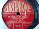 Rare 78 tours Guido Curti ...... Un baiser / Nostalgie danubienne