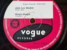 78 Rpm Blues, John Lee Hooker 'Hoogie Boogie / Whistlin' & Moanin Blues' Vogue