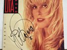 signed autograph LITA FORD STILETTO record vinyl / 1990 BMG RCA LP / runaways