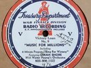 DINAH SHORE DICK HAYMES MUSIC FOR MILLIONS TREASURY DEPT 16
