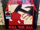 Metallica KILL 'EM ALL Walmart Excl. 'Jump In The Fire Engine' Red Vinyl - NEW