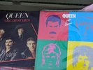 Queen lps Hot Space and Greatest Hits 1st pressings