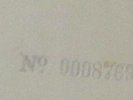 The Beatles Mono UK White Album Low Number - 8,769