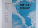P.A.G.E. From P.A.G.E. With Love RCL-8221 LP SEALED t
