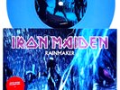 EX/EX Iron Maiden: Rainmaker / Dance Of Death 2003 EMI UK 7” Blue Vinyl 45