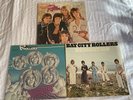 Bundle of 3 Bay City Rollers Vinyl Records - Dedication Album & More (E2) W#635