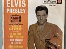 Elvis Presley - Love In Las Vegas- New Zealand 7” EP. Black Label Red Spot.
