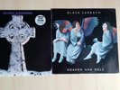 LP VINYL HEAVY METAL  2 stk. BLACK SABBATH - headless cross & heaven and hell