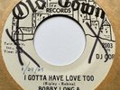 Soul 45 BOBBY LONG & THE DEALERS I Gotta Have Love Too/Heartbreak Avenue NM