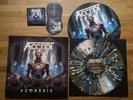 Accept - Humanoid   Limited Splatter Vinyl LP 666 Worldwide Slipmat Patch NEU