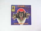 Tank - Filth Hounds Of Hades on Cleopatra Blue / Red Vinyl Sealed