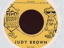 Judy Brown - Heaven And Paradise on Fifo Teen R&B Doo Wop 45