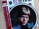 DAVID BOWIE 'David Bowie' Japan vinyl picture-disc LP, with discography insert