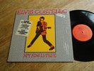 Elvis Costello My Aim Is True 1977 Columbia With Hype Sticker Still In Shrink LP
