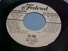 The Sheiks - PROMO - EX VINYL & GREAT AUDIO - So Fine / Sentimental Heart