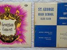 St. George High School Georgian Concert & Spring Choral Festival May 1959 (2) lp