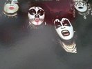 KISS - S/T - RARE 1ST PRESS 1974 Blue Label VINYL LP NO KISSING TIME EX COND
