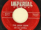 JOE AND URSULA The Good Book Imperial R&B Popcorn 45 HEAR