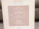 Arvo Pärt ‎– Tabula Rasa (ECM New Series ‎– ECM 1275) With Keith Jarrett