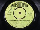 1967 R&B SOUL   SLIM HARPO   I'm Gonna Keep What I've Got   MINT   PRESIDENT PT