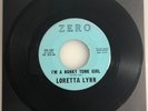 Loretta Lynn / I'm A Honky Tonk Girl / Her 1st release / 1960 Rare ZERO 45 / NM+