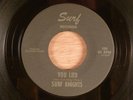 Surf Knights  You Lied/Broken Hearts  RARE  Texas Garage  1966 Surf Records