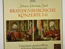 BACH Brandenburg Concertos 1-6, 2xLP Vinyl Box Telefunken 6.35043 Harnoncourt