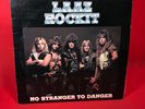 LÄÄZ ROCKIT No Stranger To Danger 1985 USA vinyl LP + INSERT original LAAZ