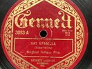 Jazz-78 RPM-Original Indiana Five-Say Arabella/Cuckoo-Hot Jazz-Gennett 3083-V+