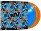 THE ROLLING STONES - STEEL WHEELS LIVE NEW JERSEY 1989 / 4 LP COLOURED VINYL