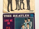 Beatles 45rpms  and Picture Sleeves Swan She Loves Tollie Love Me Do