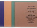 PIERRE SCHAEFFER Solfege de l'objet sonore Electronic Concrete ⸺ ORTF 3xLPs EX+