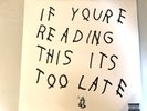 Drake IF YOU'RE READING THIS IT'S TOO LATE Vinyl Record 2 LP 2016 Pre-owned VG+