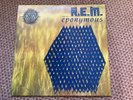 vinyl record LP R.E.M REM Eponymous 1st UK pressing a-1 b-1