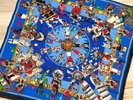 HERMES Carre 90 Kachinas Native American Indian Hopi 100% Silk Scarf Navy Multi