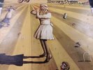 Genesis Nursery Cryme Pink Scroll 1st First UK Vinyl LP A1/B2 Textured B&G