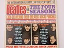 ORIGINAL MONO ' BEATLES VS THE FOUR SEASONS '  TWIN  RECORDS AND POSTER