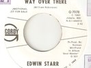 EDWIN STARR Way Over There GORDY PROMO COLLECTIBLE  MOTOWN NORTHERN SOUL USA 45
