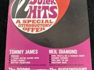HIP POCKET: VERY RARE 12-SONG SAMPLER-TOMMY JAMES/NEIL DIAMOND/DOORS/BUCKINGHAMS